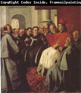 ZURBARAN  Francisco de St Bonaventure at the Council of Lyons (mk05)